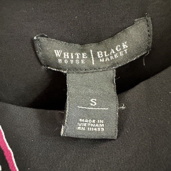 White House Black Market Dress Womens Small Sleeveless Tropical Blouson Hawaiian - Picture 2 of 7